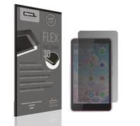 dipos FLEX 1x Protector de Pantalla de privacidad mate compatible con Luoran M4S, 100% de cobertura de Pantalla, compatible con huellas dactilares, apto para fundas, Filtro Antiespía 2 vías