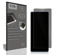 dipos FLEX 1x Protector de Pantalla de privacidad mate compatible con Motorola G96, 100% de cobertura de Pantalla, compatible con huellas dactilares, apto para fundas, Filtro Antiespía 2 vías