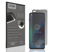 dipos FLEX 1x Protector de Pantalla de privacidad mate compatible con Motorola Moto G100s, 100% de cobertura de Pantalla, compatible con huellas dactilares, apto para fundas, Filtro Antiespía 2 vías