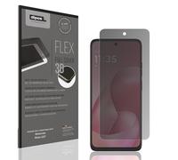 dipos FLEX 1x Protector de Pantalla de privacidad mate compatible con Motorola Moto G57, 100% de cobertura de Pantalla, compatible con huellas dactilares, apto para fundas, Filtro Antiespía 2 vías
