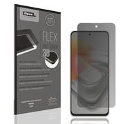 dipos FLEX 1x Protector de Pantalla de privacidad mate compatible con Nubia S2R, 100% de cobertura de Pantalla, compatible con huellas dactilares, apto para fundas, Filtro Antiespía 2 vías