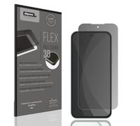 dipos FLEX 1x Protector de Pantalla de privacidad mate compatible con OnePlus N6, 100% de cobertura de Pantalla, compatible con huellas dactilares, apto para fundas, Filtro Antiespía 2 vías