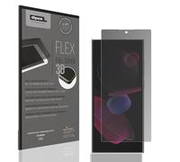 dipos FLEX 1x Protector de Pantalla de privacidad mate compatible con Oukitel C62, 100% de cobertura de Pantalla, compatible con huellas dactilares, apto para fundas, Filtro Antiespía 2 vías