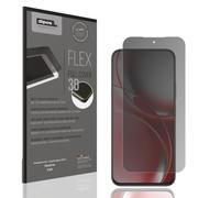 dipos FLEX 1x Protector de Pantalla de privacidad mate compatible con Realme P4R, 100% de cobertura de Pantalla, compatible con huellas dactilares, apto para fundas, Filtro Antiespía 2 vías