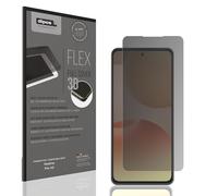 dipos FLEX 1x Protector de Pantalla de privacidad mate compatible con Realme P4x 5G, 100% de cobertura de Pantalla, compatible con huellas dactilares, apto para fundas, Filtro Antiespía 2 vías