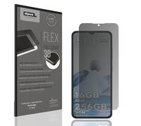 dipos FLEX 1x Protector de Pantalla de privacidad mate compatible con Redmagic 11 Pro, 100% de cobertura de Pantalla, compatible con huellas dactilares, apto para fundas, Filtro Antiespía 2 vías