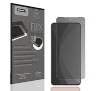 dipos FLEX 1x Protector de Pantalla de privacidad mate compatible con Sharp Aquos R11, 100% de cobertura de Pantalla, compatible con huellas dactilares, apto para fundas, Filtro Antiespía 2 vías