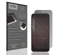 dipos FLEX 1x Protector de Pantalla de privacidad mate compatible con Tecno Spark 50 4G, 100% de cobertura de Pantalla, compatible con huellas dactilares, apto para fundas, Filtro Antiespía 2 vías