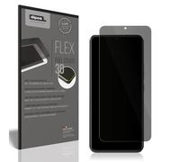 dipos FLEX 1x Protector de Pantalla de privacidad mate compatible con Vivo Y02A, 100% de cobertura de Pantalla, compatible con huellas dactilares, apto para fundas, Filtro Antiespía 2 vías