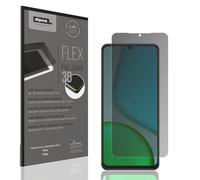 dipos FLEX 1x Protector de Pantalla de privacidad mate compatible con Vivo Y50e, 100% de cobertura de Pantalla, compatible con huellas dactilares, apto para fundas, Filtro Antiespía 2 vías