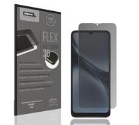 dipos FLEX 1x Protector de Pantalla de privacidad mate compatible con XGODY X36, 100% de cobertura de Pantalla, compatible con huellas dactilares, apto para fundas, Filtro Antiespía 2 vías