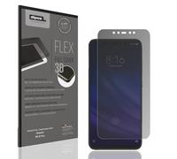 dipos FLEX 1x Protector de Pantalla de privacidad mate compatible con Xiaomi Mi 8 Pro, 100% de cobertura de Pantalla, compatible con huellas dactilares, apto para fundas, Filtro Antiespía 2 vías