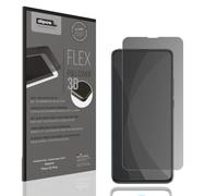 dipos FLEX 1x Protector de Pantalla de privacidad mate compatible con Xiaomi Poco F2 Pro, 100% de cobertura de Pantalla, compatible con huellas dactilares, apto para fundas, Filtro Antiespía 2 vías