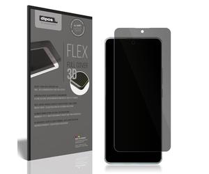dipos FLEX 1x Protector de Pantalla de privacidad mate compatible con Xiaomi Redmi Note 14 Pro 5G, 100% de cobertura de Pantalla, compatible con huellas dactilares, apto para fundas, Filtro Antiespía