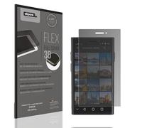 dipos FLEX 1x Protector de Pantalla de privacidad mate compatible con ZOKOE XS-24-Pro, 100% de cobertura de Pantalla, compatible con huellas dactilares, apto para fundas, Filtro Antiespía 2 vías