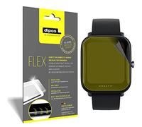 dipos I 2X Protector de Pantalla Compatible con Amazfit Bip U Pro - Cobertura 100% para Pantalla I 3D Full Cover láminas Protectoras