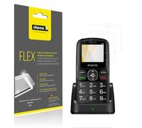 dipos FLEX 2x Protector de Pantalla claro para invens N8 | Transparente, cobertura 100%, Full Cover, autorreparable, sin burbujas, compatible con huellas dactilares, autoadhesivo