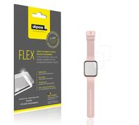 dipos FLEX 2x Protector de Pantalla claro para Tensky 1.85 Zoll Smartwatch