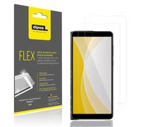 dipos FLEX 2x Protector de Pantalla claro para XGODY X33 | Transparente, cobertura 100%, Full Cover, autorreparable, sin burbujas, compatible con huellas dactilares, autoadhesivo