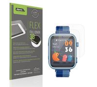 dipos FLEX 2x Protector de Pantalla mate compatible con Aimiuvei T45 Kids Smartwatch 1.83 Zoll, Anti-reflectante, 100% de cobertura de Pantalla, compatible con huellas dactilares