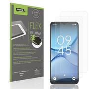 dipos FLEX 2x Protector de Pantalla mate compatible con Alcatel A62, Anti-reflectante, 100% de cobertura de Pantalla, compatible con huellas dactilares