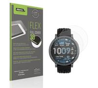 dipos FLEX 2x Protector de Pantalla mate compatible con Amazfit Active Max, Anti-reflectante, 100% de cobertura de Pantalla, compatible con huellas dactilares