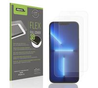 dipos FLEX 2x Protector de Pantalla mate compatible con Apple iPhone 13, Anti-reflectante, 100% de cobertura de Pantalla, compatible con huellas dactilares