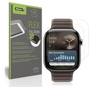dipos FLEX 2x Protector de Pantalla mate compatible con Apple Watch Series 11 46mm, Anti-reflectante, 100% de cobertura de Pantalla, compatible con huellas dactilares