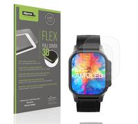 dipos FLEX 2x Protector de Pantalla mate compatible con Domino Watch DM62, Anti-reflectante, 100% de cobertura de Pantalla, compatible con huellas dactilares