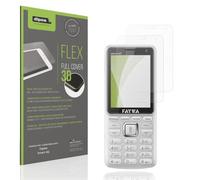 dipos FLEX 2x Protector de Pantalla mate compatible con Faywa Smart 4G, Anti-reflectante, 100% de cobertura de Pantalla, compatible con huellas dactilares