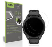 dipos FLEX 2x Protector de Pantalla mate compatible con Garmin Forerunner 265s 42mm, Anti-reflectante, 100% de cobertura de Pantalla, compatible con huellas dactilares