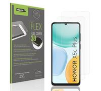 dipos FLEX 2x Protector de Pantalla mate compatible con Honor X5c Plus, Anti-reflectante, 100% de cobertura de Pantalla, compatible con huellas dactilares