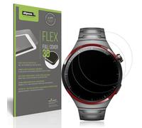 dipos Flex 2X Protector de Pantalla Mate Compatible con Huawei Watch 4 Pro Space Edition, Anti-Reflectante, 100% de Cobertura de Pantalla, Compatible con Huellas Dactilares