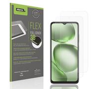 dipos FLEX 2x Protector de Pantalla mate compatible con Itel A100, Anti-reflectante, 100% de cobertura de Pantalla, compatible con huellas dactilares