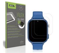 dipos FLEX 2x Protector de Pantalla mate compatible con Kesasohe 4G Kids Smartwatch, Anti-reflectante, 100% de cobertura de Pantalla, compatible con huellas dactilares