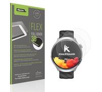 dipos FLEX 2x Protector de Pantalla mate compatible con Knauermann Pro 4 Mini 2026 (rund), Anti-reflectante, 100% de cobertura de Pantalla, compatible con huellas dactilares