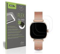 dipos FLEX 2x Protector de Pantalla mate compatible con KSIX Iria Smartwatch 1.7 Zoll, Anti-reflectante, 100% de cobertura de Pantalla, compatible con huellas dactilares