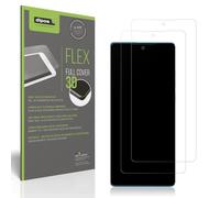 dipos FLEX 2x Protector de Pantalla mate compatible con Motorola G96, Anti-reflectante, 100% de cobertura de Pantalla, compatible con huellas dactilares