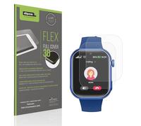 dipos FLEX 2x Protector de Pantalla mate compatible con Naixues Kids Smartwatch GPS, Anti-reflectante, 100% de cobertura de Pantalla, compatible con huellas dactilares