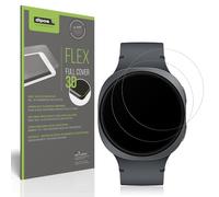 dipos FLEX 2x Protector de Pantalla mate compatible con Samsung Galaxy Watch8 40mm, Anti-reflectante, 100% de cobertura de Pantalla, compatible con huellas dactilares