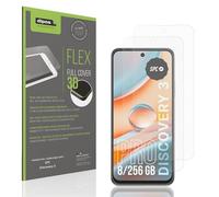 dipos FLEX 2x Protector de Pantalla mate compatible con SPC Discovery 3, Anti-reflectante, 100% de cobertura de Pantalla, compatible con huellas dactilares