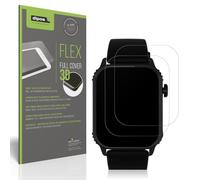 dipos FLEX 2x Protector de Pantalla mate compatible con Trausi TG08 1.83 Zoll, Anti-reflectante, 100% de cobertura de Pantalla, compatible con huellas dactilares