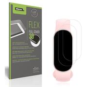 dipos FLEX 2x Protector de Pantalla mate compatible con Xiaomi Smartband 9, Anti-reflectante, 100% de cobertura de Pantalla, compatible con huellas dactilares