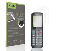 dipos FLEX 2x Protector de Pantalla mate para Gigaset Comfort 600 | Antirreflejos, cobertura 100%, Full Cover, autorreparable, sin burbujas, compatible con huellas dactilares, autoadhesivo