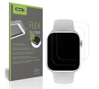 dipos FLEX 2x Protector de Pantalla mate para Iwo Watch 7 Pro | Antirreflejos, cobertura 100%, Full Cover, autorreparable, sin burbujas, compatible con huellas dactilares, autoadhesivo