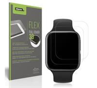 dipos FLEX 2x Protector de Pantalla mate para Oppo Watch 3 | Antirreflejos, cobertura 100%, Full Cover, autorreparable, sin burbujas, compatible con huellas dactilares, autoadhesivo