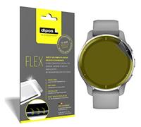 dipos I 3X Protector de Pantalla Compatible con Garmin Venu 2 Plus (43 mm) - Cobertura 100% para Pantalla I 3D Full Cover láminas Protectoras