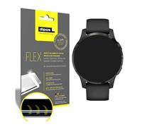 dipos FLEX 3x Protector de Pantalla claro para Garmin Vivoactive 4s (40mm)