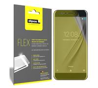 dipos FLEX 3x Protector de Pantalla claro para Gome K1 | Transparente, cobertura 100%, Full Cover, autorreparable, sin burbujas, compatible con huellas dactilares, autoadhesivo