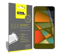 dipos I 3X Protector de Pantalla Compatible con Intex Indie 6 - Cobertura 100% Compatible con Pantalla - láminas Protectoras